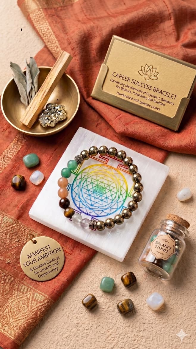 Career Success Gemstone Bracelet