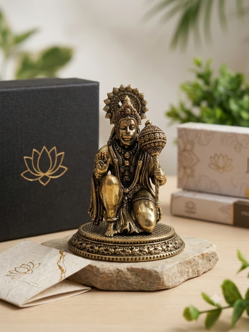 Brass Hanuman Ji Statue