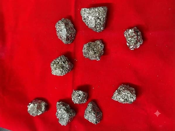 Natural Pyrite Stone Pieces