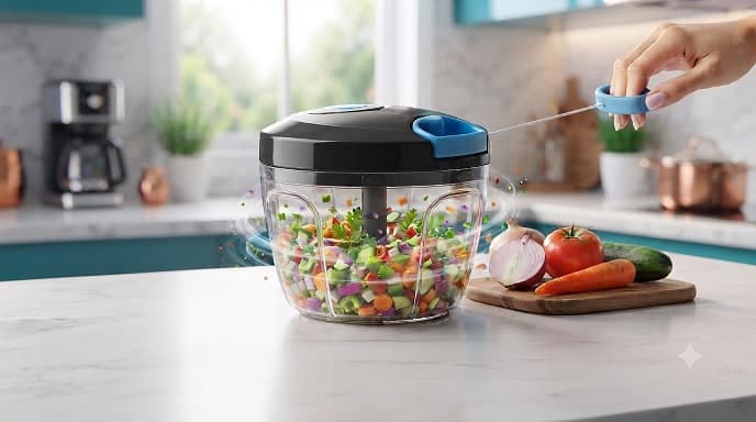 Dori Pull-String Vegetable Chopper