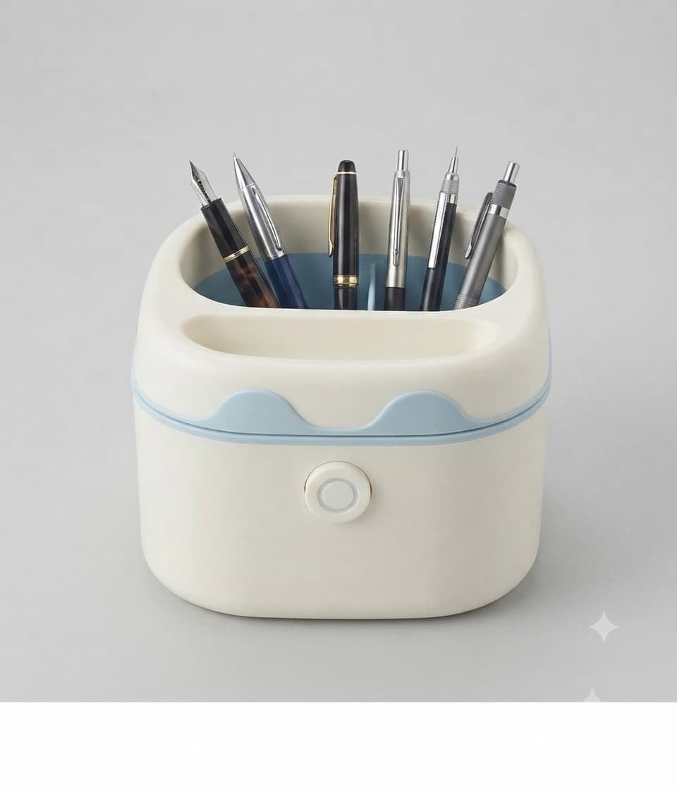 Cartoon Robot Desktop Stationery Organizer
