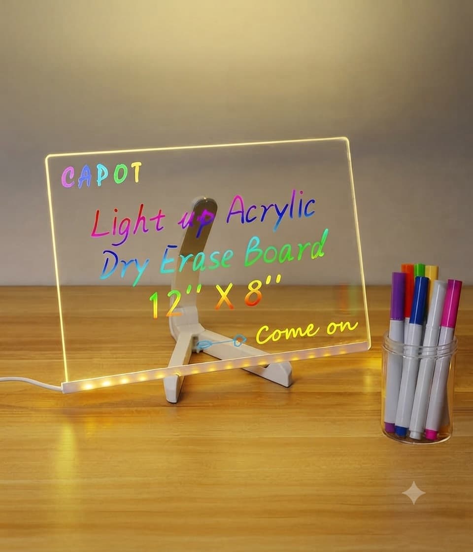 LED Panel Colorful Writing Tablet
