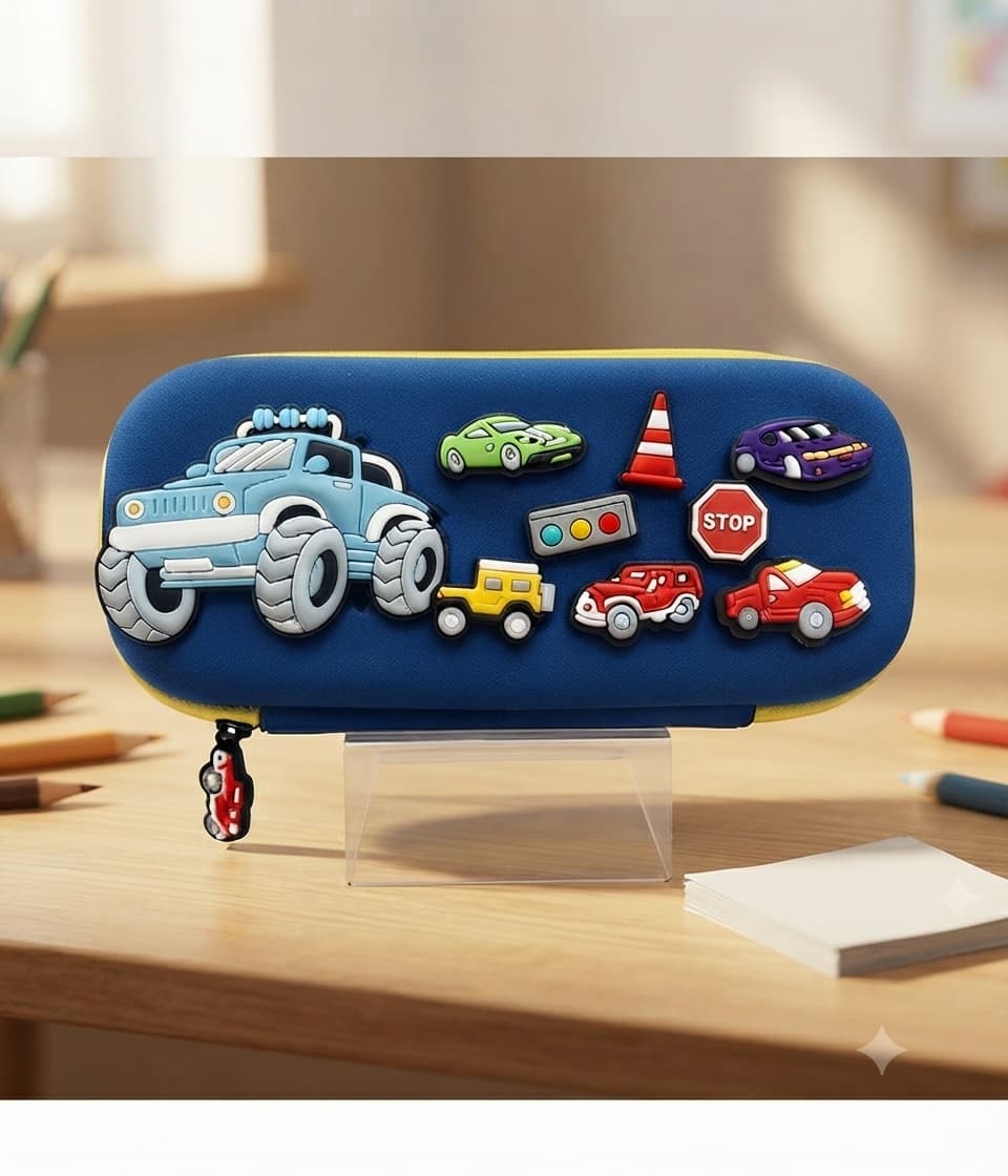 Go on Silicone Character-Charm Console Carrying Case (Switch-Style Pouch) (Crocs pouch)