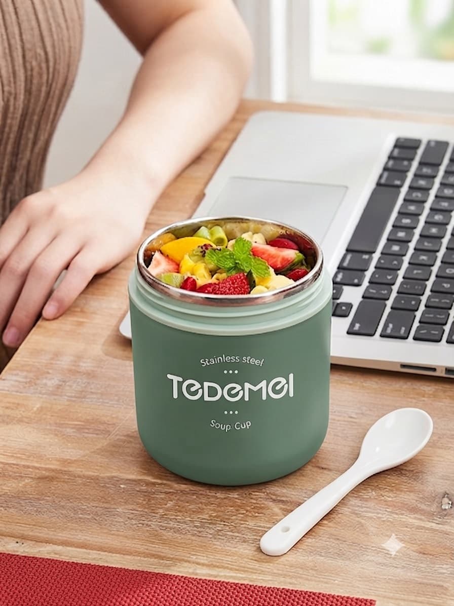 Tedemel Stainless Steel Insulated Soup Cup